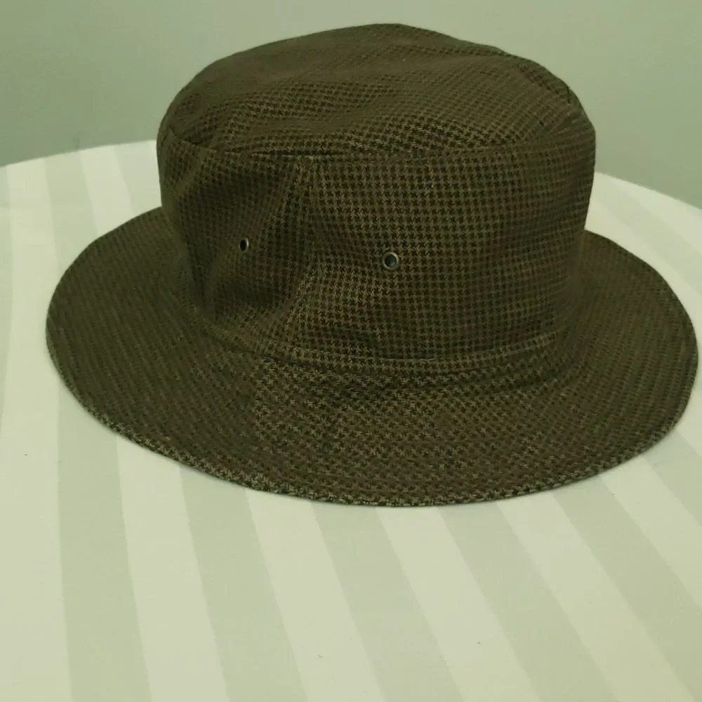 JHats Bucket Hat Boys Sz 58cm Houndstooth